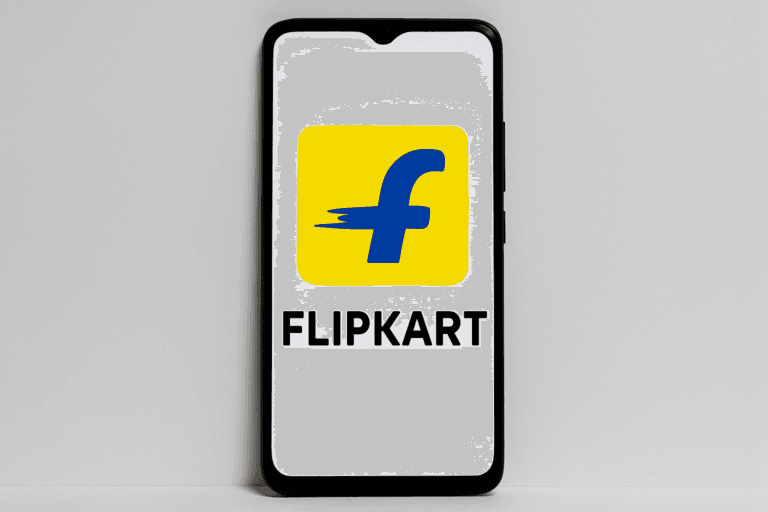 FlipKart logo on phone